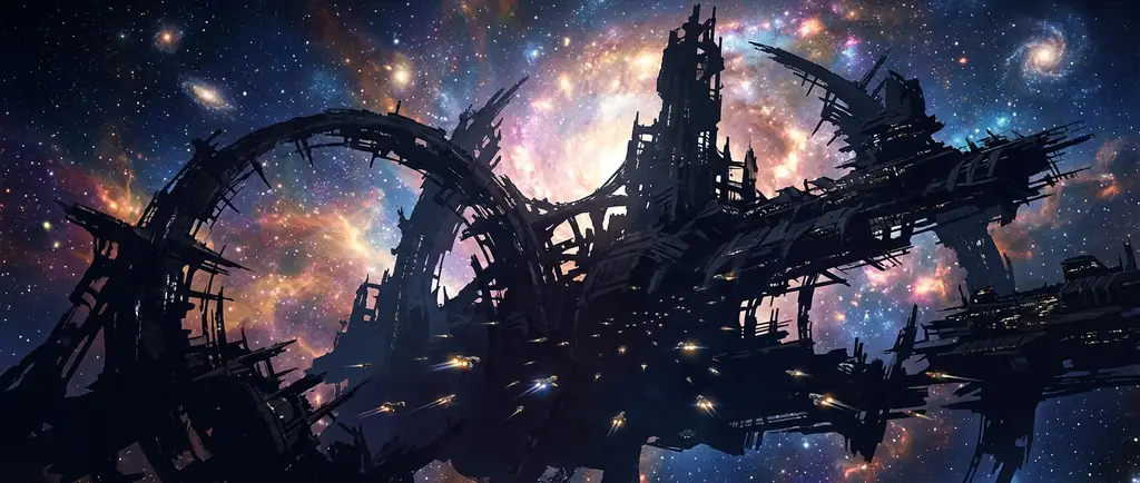 Alien Megastructure Panorama